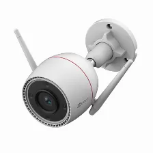 Cámara Ip Ezviz H3c 2k 3 Mp, Bala (forma), Wifi, Microsd, Exterior, Ip67, Blanco